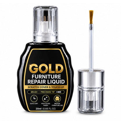 Gold Furniture Repair Paint