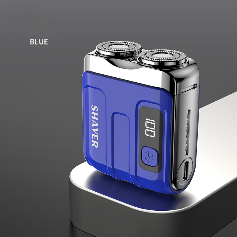 ⚡🪒 54% OFF! Portable Electric Shaver – AI Beard Sensor, Magnetic Head, 60min Battery & LED Display