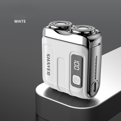 ⚡🪒 54% OFF! Portable Electric Shaver – AI Beard Sensor, Magnetic Head, 60min Battery & LED Display
