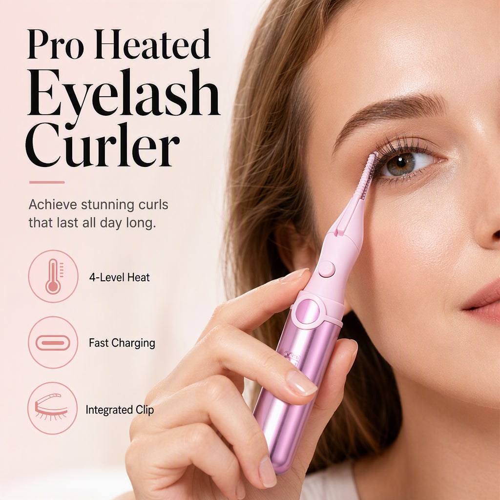 ⏳50% OFF !!💗Rechargeable Heated Eyelash Curler