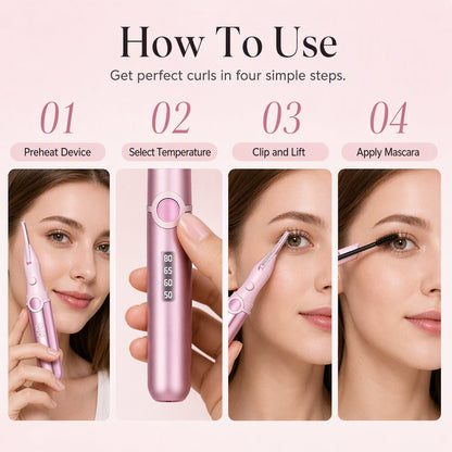 ⏳50% OFF !!💗Rechargeable Heated Eyelash Curler