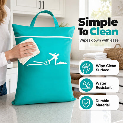 🧳 Large Waterproof Travel Laundry Bag 💧