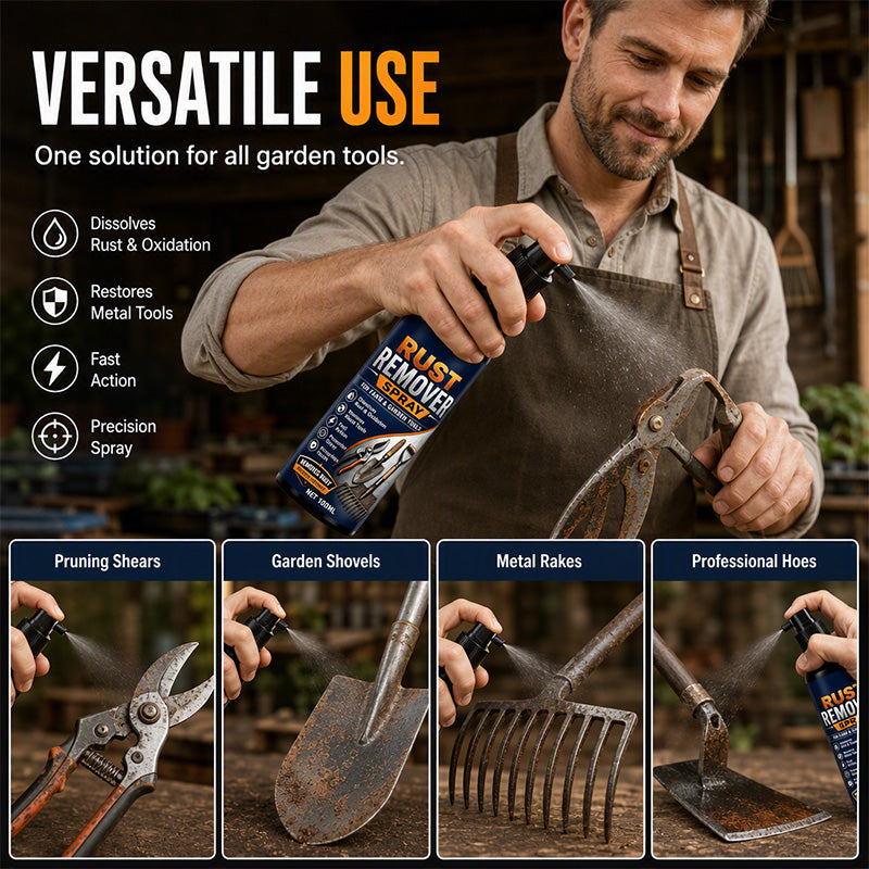 🔥Rust Remover Spray for Metal – Helps Dissolve Rust, 100ml, for Iron & Steel