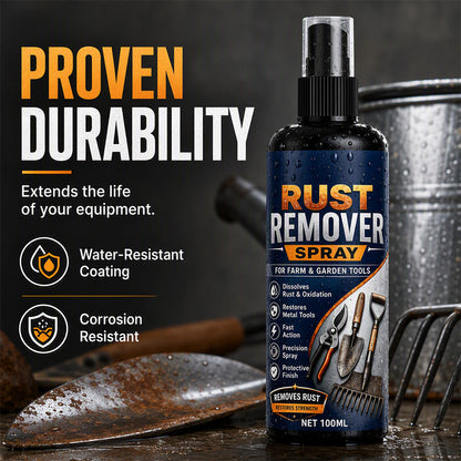 🔥Rust Remover Spray for Metal – Helps Dissolve Rust, 100ml, for Iron & Steel