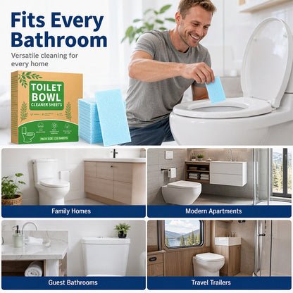 🚽 50% OFF NOW! ✨ Quick-Dissolving Toilet Cleaning Sheets – Fresh, Easy & Effective Cleaning 💧
