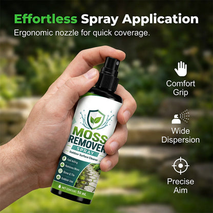 🔥 Outdoor Moss Remover Spray – Fast-Acting Formula for Patios, Walkways & Garden Stones – Ideal for Paving, Brick Walls & Concrete 🪨🌿