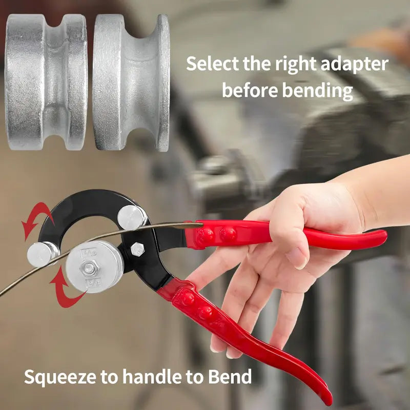⚙️ Smooth, Wrinkle-Free Bends Every Time – Multi-Size Tube Bender with Ergonomic Grip. Half Price.