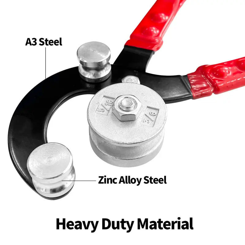 ⚙️ Smooth, Wrinkle-Free Bends Every Time – Multi-Size Tube Bender with Ergonomic Grip. Half Price.