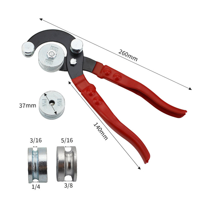 ⚙️ Smooth, Wrinkle-Free Bends Every Time – Multi-Size Tube Bender with Ergonomic Grip. Half Price.