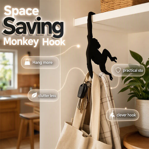 🐒 Monkey Shaped Hook