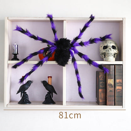 🎃 50% OFF | Halloween Giant Spider Decoration 🕷️👻 – Oversized Outdoor Halloween Decor for Garden, Yard & Home ✨