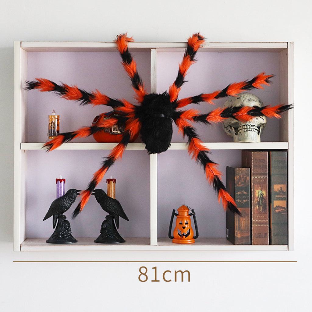 🎃 50% OFF | Halloween Giant Spider Decoration 🕷️👻 – Oversized Outdoor Halloween Decor for Garden, Yard & Home ✨