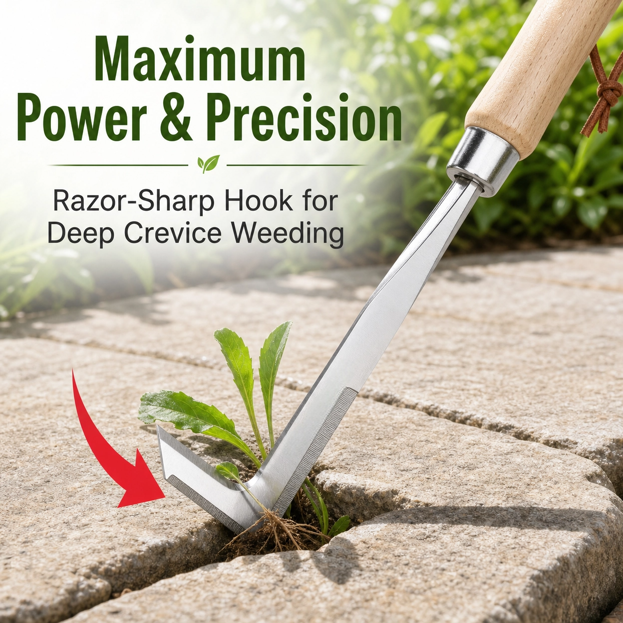 Stainless Steel Crack Weeder Tool 🌿