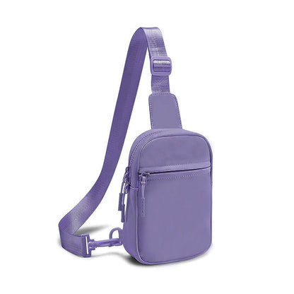 🎒50% OFF NOW ! ✨Upgraded 2.0 Travel Sling Bag – Anti‑Theft RFID Blocking 500D Nylon Crossbody Chest Bag for Daily Commute & Outdoor Trip